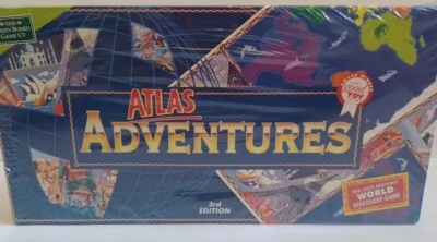 Atlas Adventures 3rd Edition The Green Board Game Company NEW SEALED  - Image 1 of 4