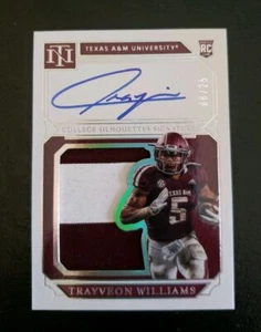 National Treasures Trayveon Williams 2019 radiocontrol rpa automático/25 Texas A&M Bengals - Imagen 1 de 3