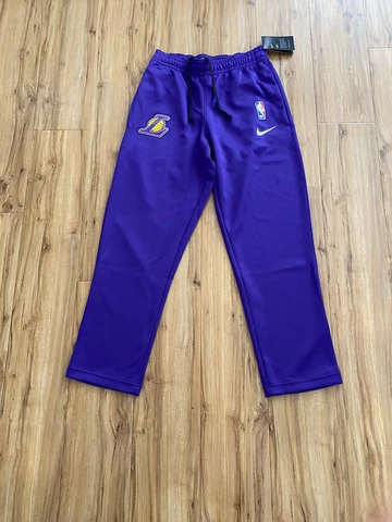 Nike Men's LA NBA Lakers Team Issued Spotlight Warm Up Pants. AV1449-504. 2XL-T Cover
