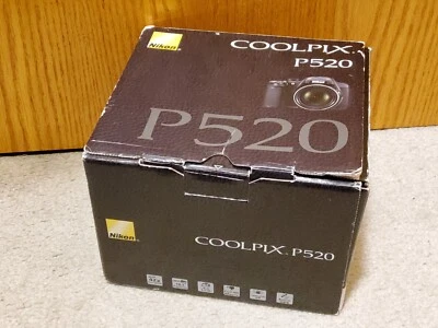 Nikon COOLPIX P520 18.1 MP Digital Camera Red 42x Optical Zoom Great Bundle EUC - Image 1 of 4