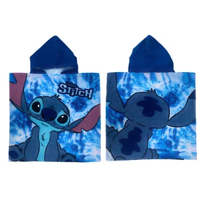 Disney Stitch Poncho für Jungen - Kaputzenponcho 55x110 - Bademantel für Jungen - Bild 1 von 5