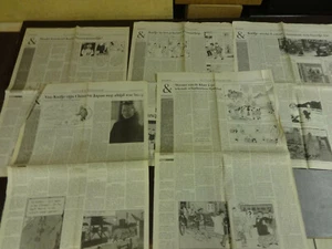 KUIFJE / HERGÉ / 5 OUDE KRANTENKNIPSELS UIT DE STANDAARD - Imagen 1 de 1