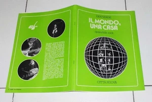 Spartiti GEN VERDE Il Mondo una casa Città Nuova 1982 Songbook Gen Rosso - Picture 1 of 3
