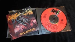 Grave – You'll Never See.. 1992 CENTURY MEDIA USA booklet + CD *no back inlay - Foto 1 di 5