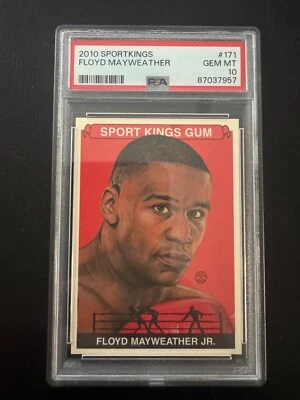 2010 Sport Kings Floyd Mayweather #171 PSA 10 POP 5 Super RARE TMT GOAT - Image 1 of 2