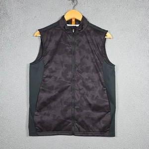 Peter Millar Vest Kids Large 11-12 Fuse Elite Hybrid Youth Dark Camo Lightweight - Picture 1 of 13