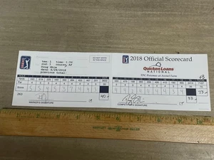 2018 Quicken Loans Actual Scorecard Doug Ghim; Rob Oppenheim Marker - Picture 1 of 4