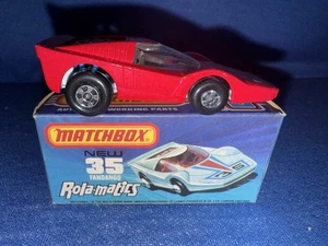 MATCHBOX LESNEY SUPERFAST VINTAGE ROLA-MATICS FANDANGO No.35 MINT IN BOX 1977. - Picture 1 of 12