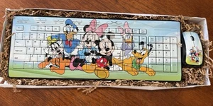 RZADKA BEZPRZEWODOWA KLAWIATURA I MYSZ MICKEY MOUSE AND FRIENDS - Zdjęcie 1 z 4