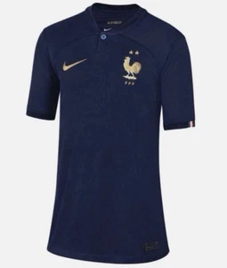Camiseta de fútbol Nike France FFF Home Stadium azul DN0833-413 juvenil talla XL - Imagen 1 de 2