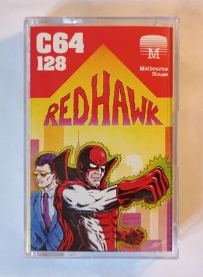 REDHAWK - Melbourne House - Commodore 64 C64 C128 - TESTED See photos - Image 1 of 4