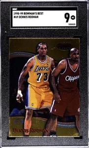 1998 BOWMAN'S BEST DENNIS RODMAN SGC 9 - Foto 1 di 2