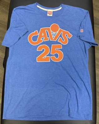 Cleveland Cavaliers Homenaje #25 Mark Price 80s Retro Logo Talla Grande Foto 1 de 4