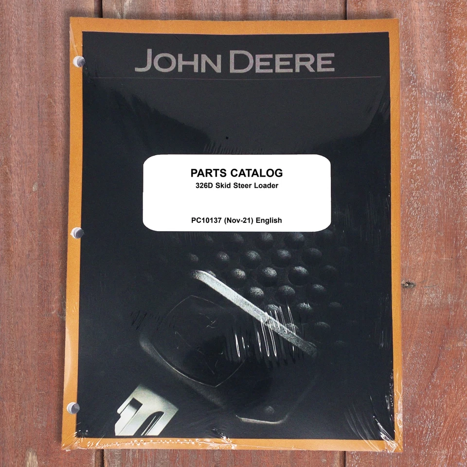 John Deere 326D Skid Steer Loader Parts Catalog Manual - PC10137 - Image 1 of 1