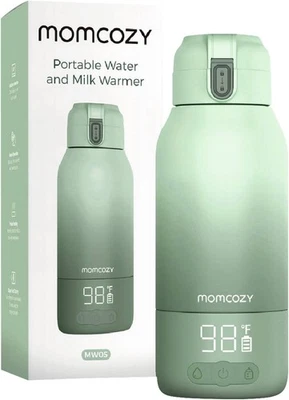 Momcozy Tragbarer Milchwärmer 500ml Hellgrün