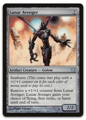 Lunar Avenger #136 (LP) Fifth Dawn 5DN Magic MTG - Image 1 of 2