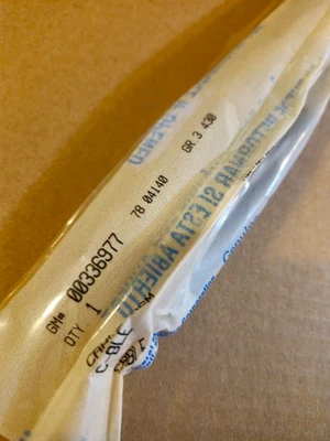 NOS 336977 ACCELERATOR CABLE ASM 1968 THRU 1973 CHEVROLET - Image 1 of 4