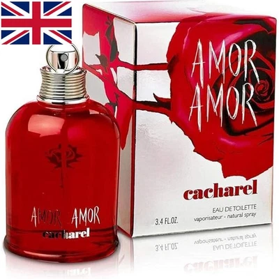 100ml SEALED CACHAREL Amor Amor Eau de Toilette Women's Long Lasting Spray - Image 1 of 4