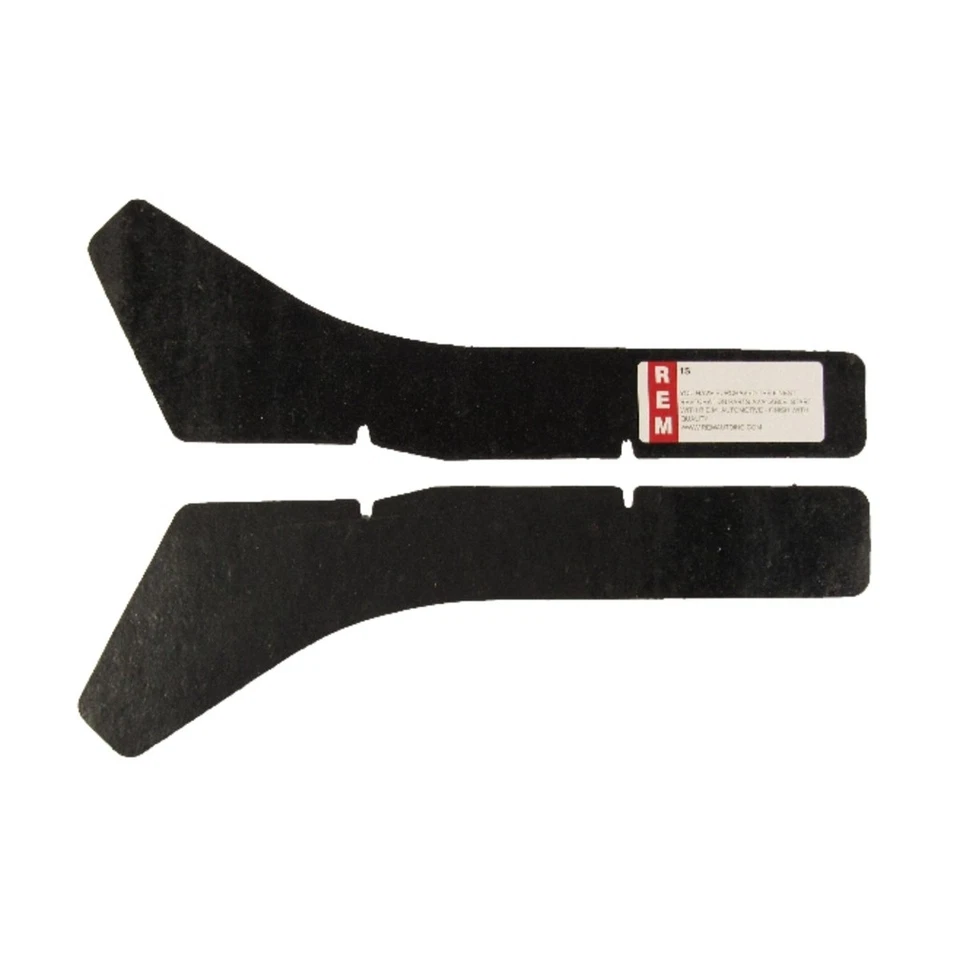 Sellos de goma de carrocería trasera a parachoques 2 piezas para Chevrolet Chevelle 1966-1967 Foto 1 de 4