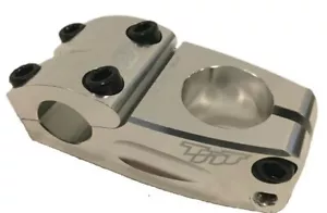 TNT BMX Stem,1-1/8 SILVER TOP LOAD ALLOY 60MM RACE Oldschool GT BMX SE NEW - Picture 1 of 1