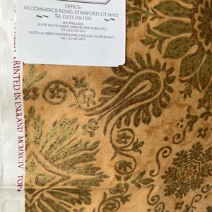 OSBORNE & LITTLE Alchemy “Titania” Cotton Fabric 28.5x26.5 England Remnant - Picture 1 of 11