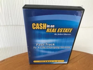CASH IN ON REAL ESTATE BY JOHN SHAVER- HOW REALTORS BECOME INVESTORS! - 6 CD'S! - Picture 1 of 7