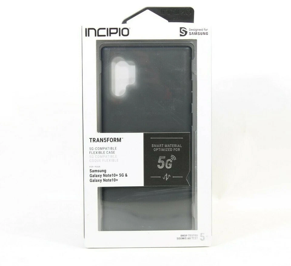 Чехол Incipio TRAN5FORM для Galaxy Note10+/Note10+ 5G — дымчатый — новый - Изображение 1 из 1