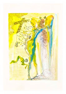 Divine Comedy Paradise 12 by Salvador Dali A4 Art Print - Picture 1 of 1