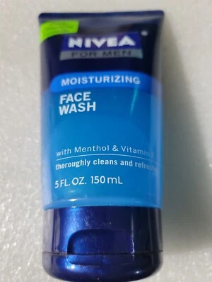 Nivea for Men Moisturizing Face Scrub - 5 oz.NOS/HTF ORIGINAL FORMULA W/ MENTHOL - Image 1 of 2