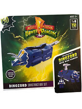 Mighty Morphin Power Rangers - Blue Dinozord Construction Set-151 Pcs Hashbro