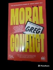 Professor Puzzle  Moral Conflict  Card Game Box  - Picture 1 of 2