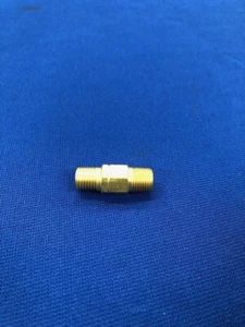 Western Enterprises 133 male to male adaptor 1/8" NPT to A size Acetylene  BRASS - Picture 1 of 1