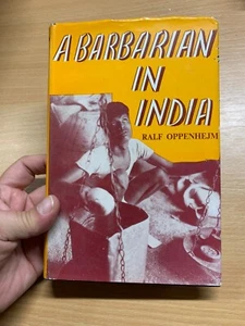 1957 1ª edición "Un bárbaro en la India" Openhejm libro de tapa dura ilustrado (P3) - Imagen 1 de 18