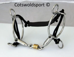CS German Silver Dog Bone Roller Pacifier Curb Gag 150mm 6" - Picture 1 of 1