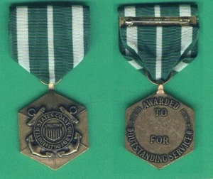 MEDALLA DE RECOMENDACIÓN DE LA GUARDIA COSTERA DE EE. UU. - Imagen 1 de 1