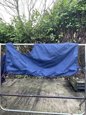5ft Horseware Excercise Ride On Horse Rug Water Restistant Navy #ES3 - Image 1 of 4