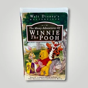 The Many Adventures of Winnie the Pooh Disney VHS Brand New Sealed Video Tape - Picture 1 of 6