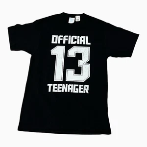 Official Teenager 13 Years Old Gifts 13th Birthday Men T-Shirt Small - Picture 1 of 7