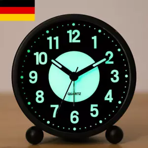 Nutabevr Leise Ohne Ticken Wecker Analog Seniorenwecker mit Nachtlicht Schlum DE - Bild 1 von 20