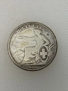 1862 switzerland 2 franc R1 - Picture 1 of 2