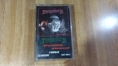 Megadeth Killing Is My Business.....And Business Is Good,cassette,1985! - Image 1 of 4