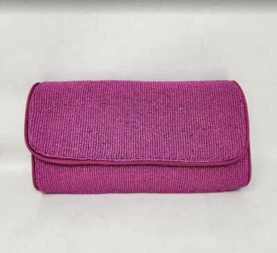 J Crew Soft Azalea Florence Rosa Convertible Bolso sin Mano con Cuentas Foto 1 de 4