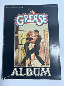 1978 The Grease Album Picture Book Ariel Ballantine Olivia Newton John Travolta - Picture 1 of 8