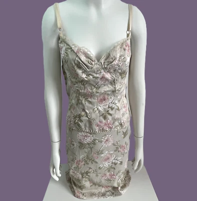 Conjunto Vintage Dolce & Gabbana 2P Colibrí Floral Camisola Top Falda Rosa D&G Foto 1 de 4