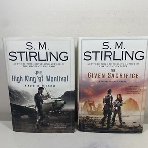2 Lot S.M. Stirling- The Given Sacrifice Ex Library & The High King of Montival - Picture 1 of 12