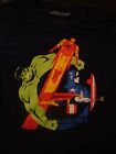 Ultra-Cool Marvel Avengers T-Shirt, Size X-Small, Nice Condition! Hulk Cap Iron