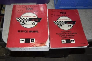 MANUALI SERVIZIO/NEGOZIO CHEVROLET CORVETTE 1991 - Swinson Chevrolet Tulsa - Foto 1 di 8