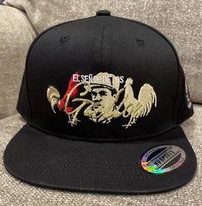 EL CHAPO GUZMAN 701 MEXICO Baseball HAT Black Gold SNAPBACK Cap Gorra Skull JGL - Picture 1 of 11