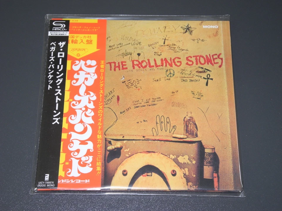 the rolling stones new sealed japan shm papersleeve cd - beggars banquet - Bild 1 von 2