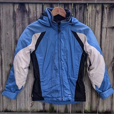 Obermeyer Kids Waterproof Snow Jacket Size 10 Years Hooded Insulated Weathergear - Image 1 of 4